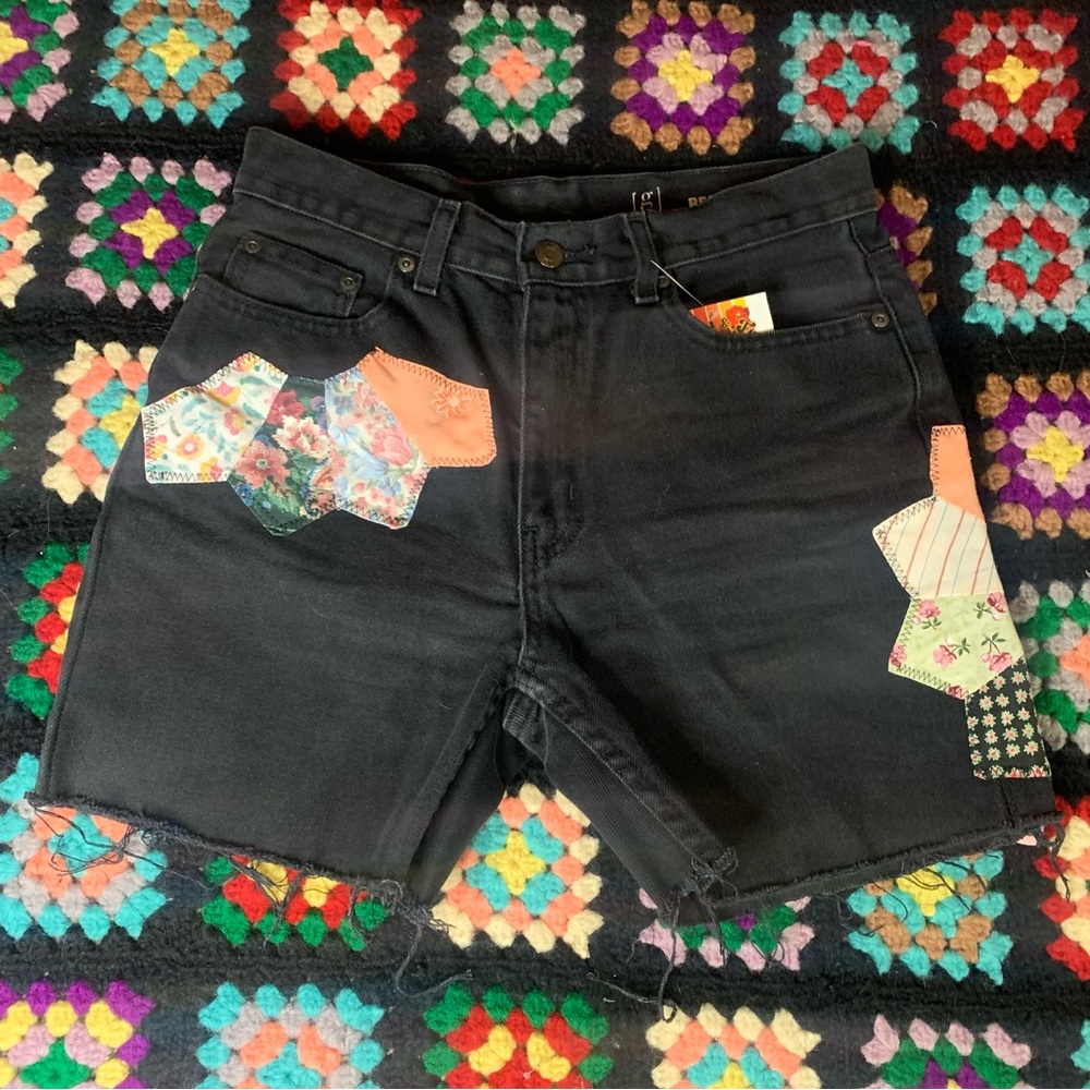 Vintage Quilt Shorts